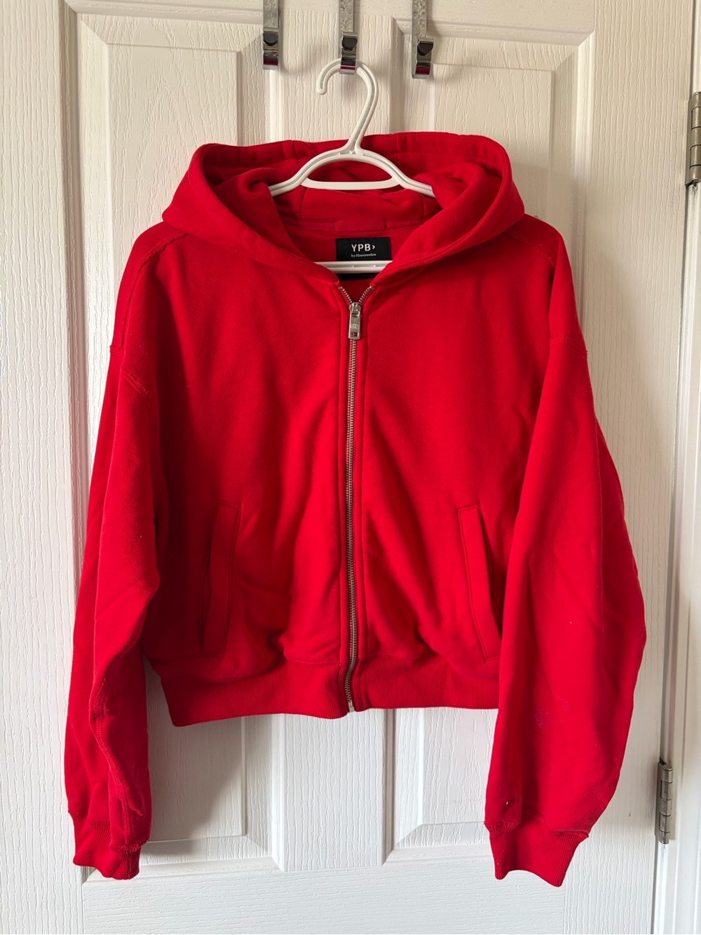 Abercrombie & Fitch YPB Bright Red Hoodie